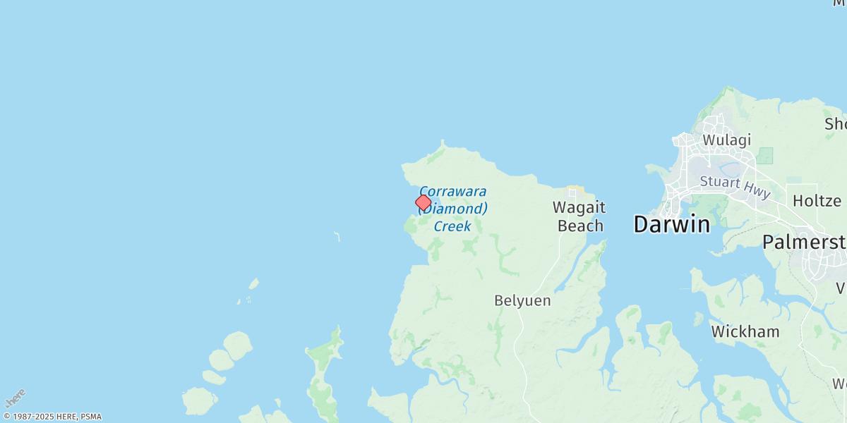 Map of Tapa Bay