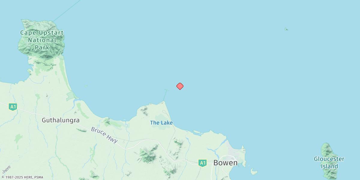 Map of Abbot Point