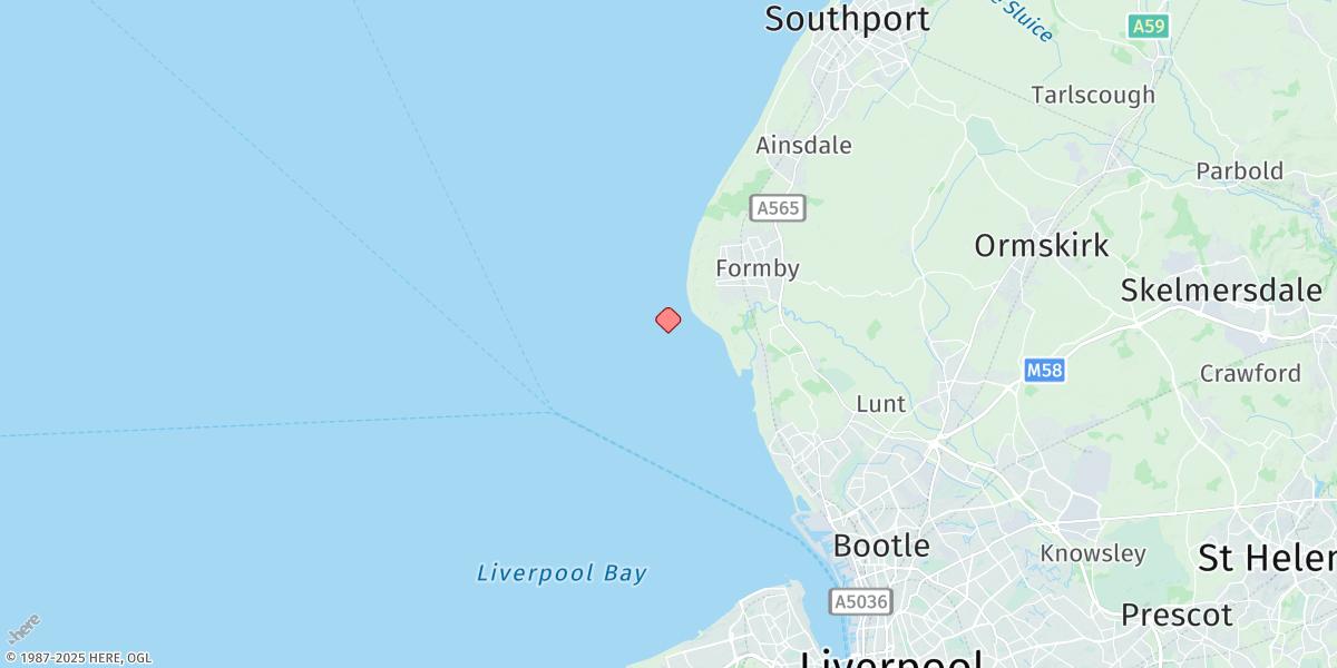 Map of Formby