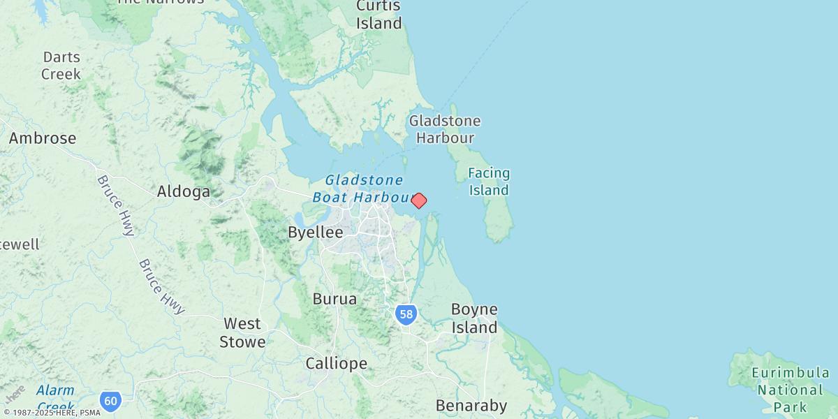 Map of South Trees (Storm Surge)