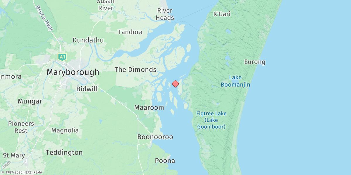 Map of Boonlye Point
