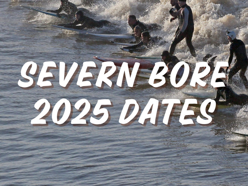 Severn Bore 2025 dates and times