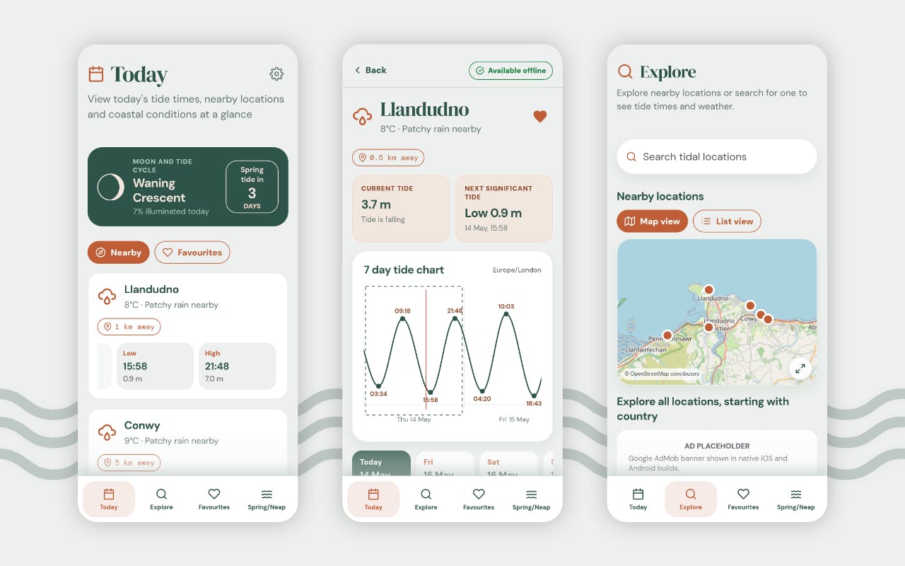 Mobile app preview